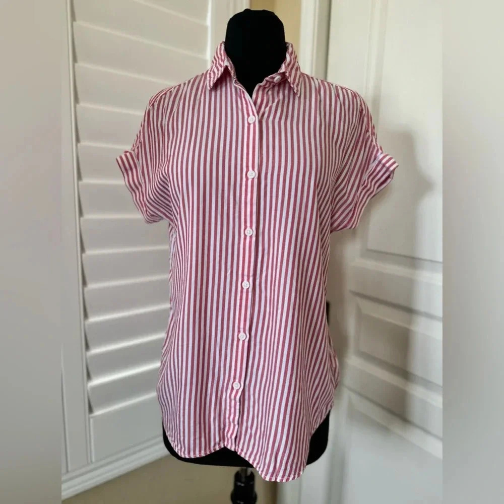Beach Lunch Lounge | Spencer Button Down Linen Shirt - Size XS - Picture 2 of 8